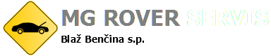 mg rover servis: vzdrževanje in popravila osebnih avtomobilov